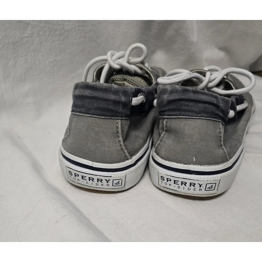 mens‎ sperry boat shoes size 7.5 Grey/Navy